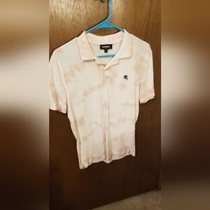 Express Cream Polo Shirt Classic Design